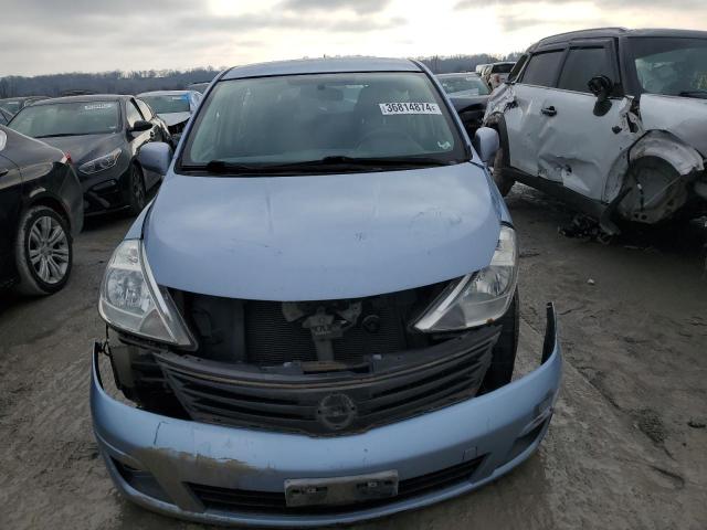 3N1BC1CP6AL370374 - 2010 NISSAN VERSA S BLUE photo 5