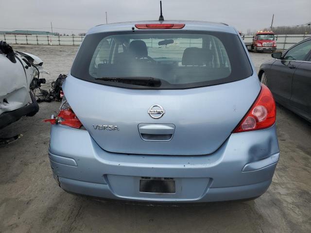 3N1BC1CP6AL370374 - 2010 NISSAN VERSA S BLUE photo 6