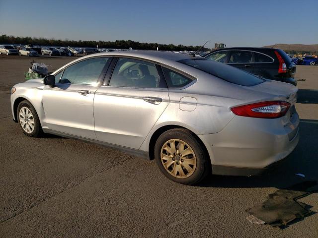 1FA6P0G7XE5357064 - 2014 FORD FUSION S SILVER photo 2