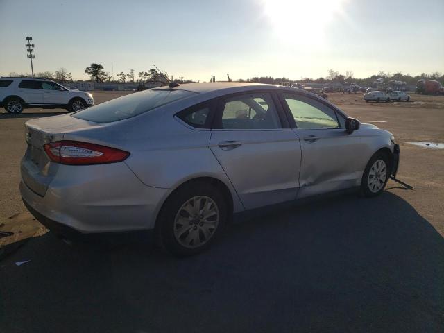 1FA6P0G7XE5357064 - 2014 FORD FUSION S SILVER photo 3