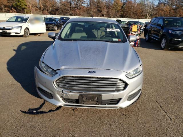 1FA6P0G7XE5357064 - 2014 FORD FUSION S SILVER photo 5