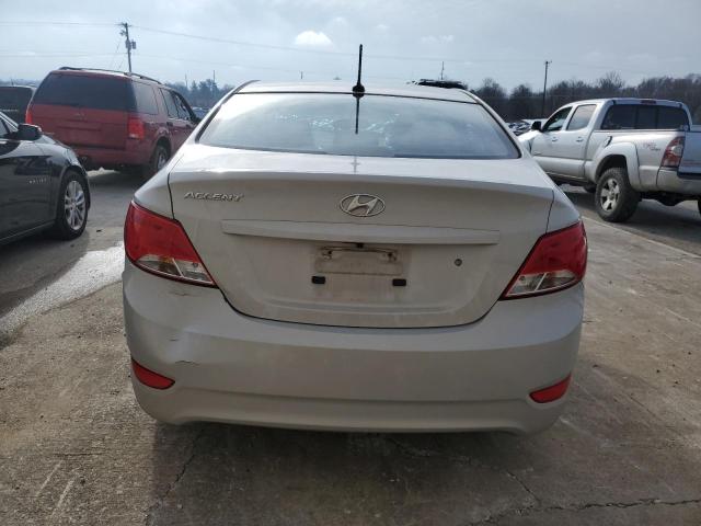 KMHCT4AE1FU934526 - 2015 HYUNDAI ACCENT GLS WHITE photo 6