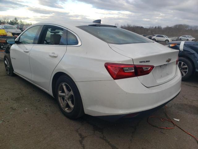 1G1ZB5ST7HF134088 - 2017 CHEVROLET MALIBU LS WHITE photo 2