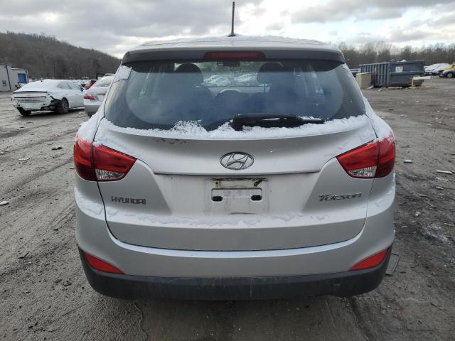 KM8JT3AC7AU085673 - 2010 HYUNDAI TUCSON GLS SILVER photo 6