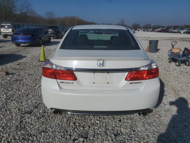 1HGCR2F51FA099286 - 2015 HONDA ACCORD SPORT WHITE photo 6