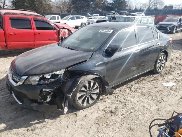 1HGCR6F35FA006386 - 2015 HONDA ACCORD HYBRID BLACK photo 1