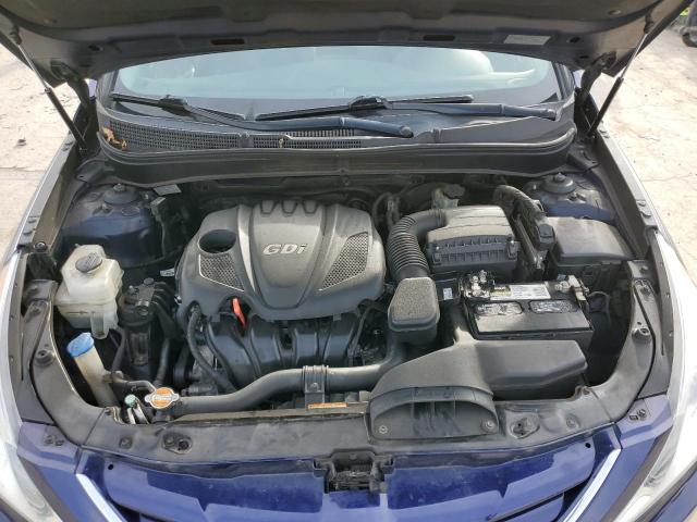 5NPEB4AC7CH456424 - 2012 HYUNDAI SONATA GLS BLUE photo 11