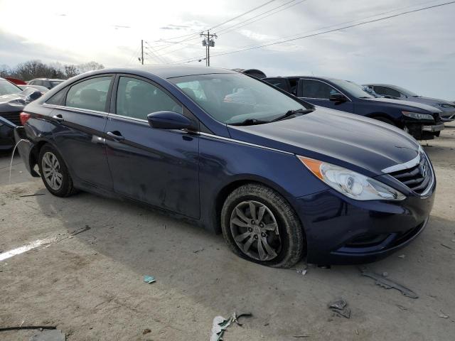 5NPEB4AC7CH456424 - 2012 HYUNDAI SONATA GLS BLUE photo 4