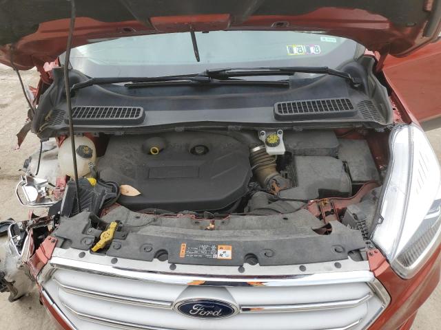 1FMCU9J95KUA27169 - 2019 FORD ESCAPE TITANIUM ORANGE photo 12