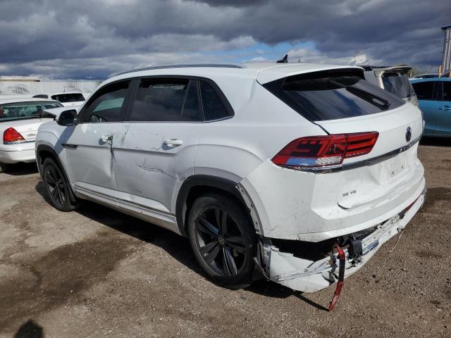 1V2PE2CA0MC240409 - 2021 VOLKSWAGEN ATLAS CROS SE Белый фото 2