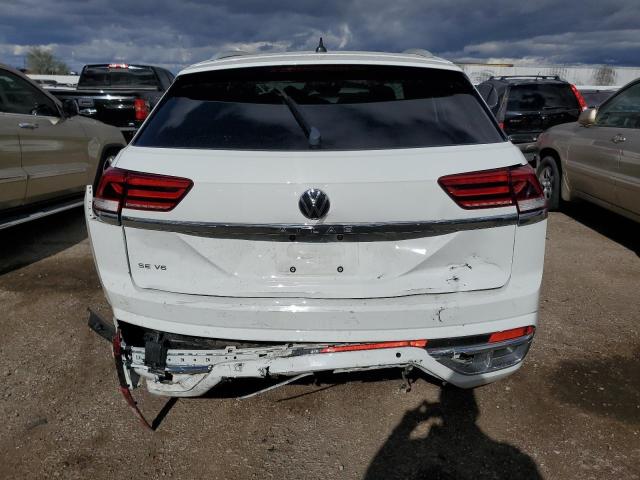 1V2PE2CA0MC240409 - 2021 VOLKSWAGEN ATLAS CROS SE Белый фото 6