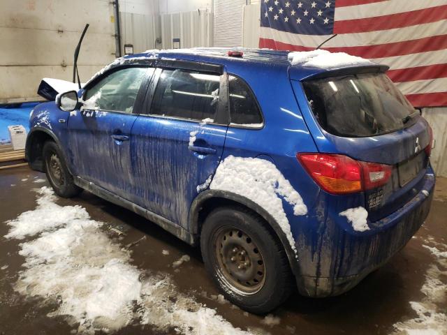 JA4AR3AUXGZ023427 - 2016 MITSUBISHI OUTLANDER ES BLUE photo 2