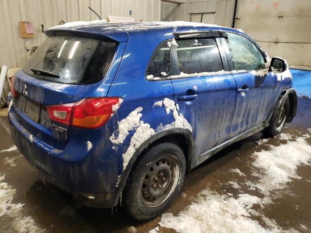 JA4AR3AUXGZ023427 - 2016 MITSUBISHI OUTLANDER ES BLUE photo 3