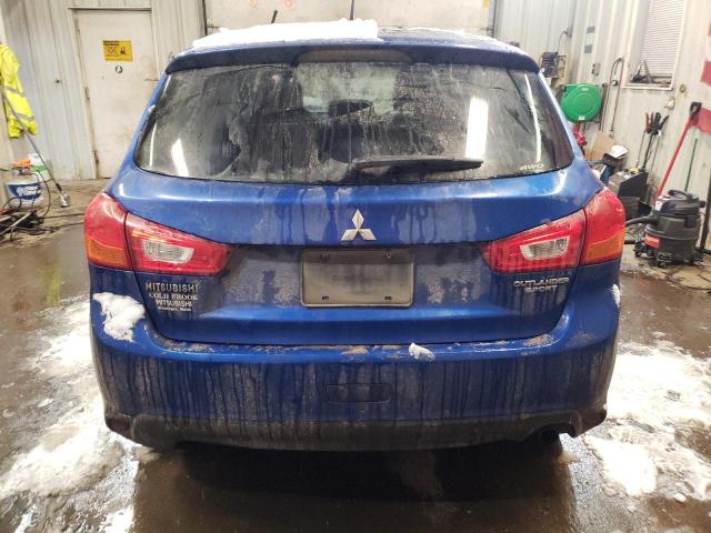 JA4AR3AUXGZ023427 - 2016 MITSUBISHI OUTLANDER ES BLUE photo 6