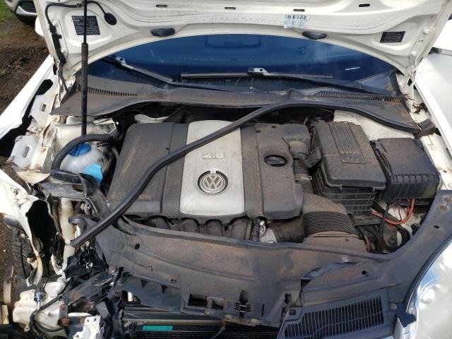 3VWJZ71KX8M031944 - 2008 VOLKSWAGEN JETTA S WHITE photo 11