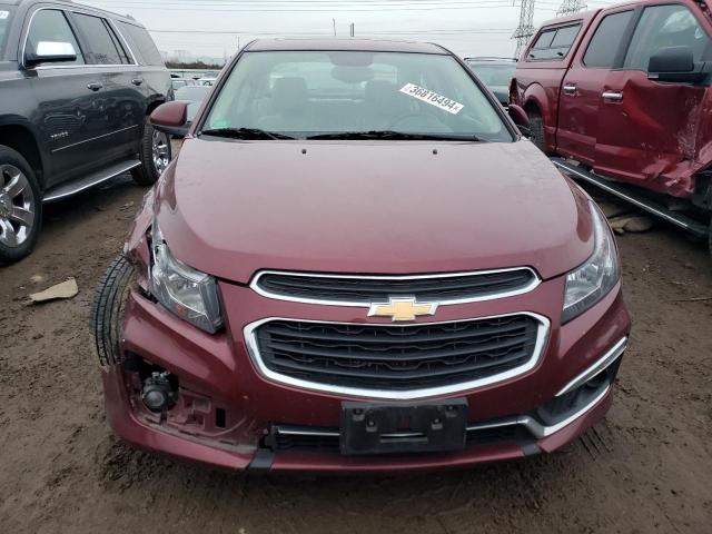 1G1PE5SB1F7163552 - 2015 CHEVROLET CRUZE LT RED photo 5