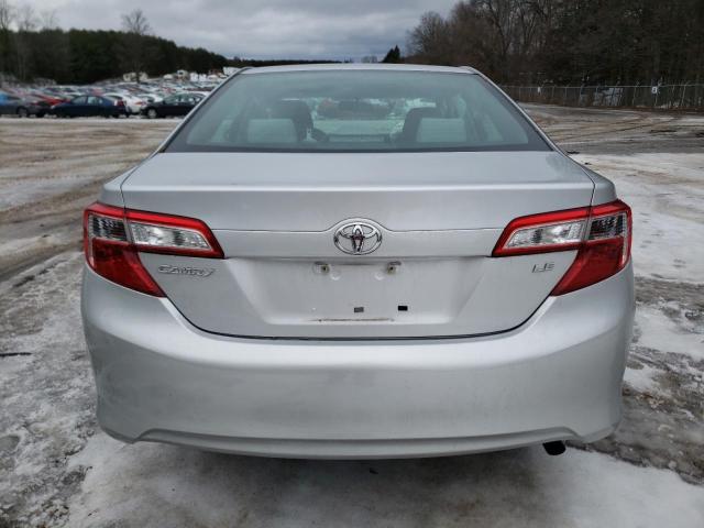 4T1BF1FK0CU144940 - 2012 TOYOTA CAMRY BASE SILVER photo 6