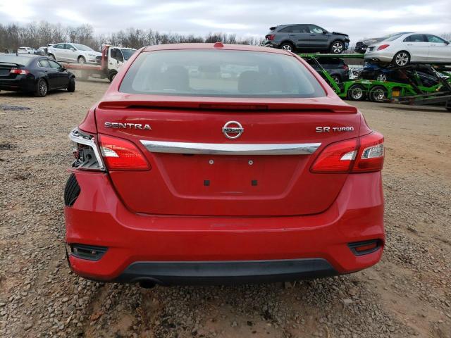 3N1CB7AP1HY213443 - 2017 NISSAN SENTRA SR TURBO RED photo 6