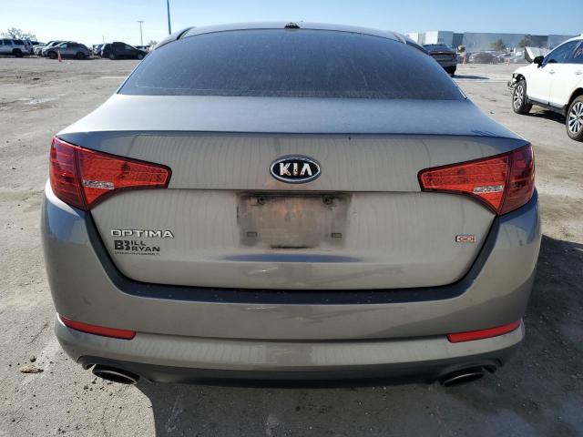 5XXGM4A70CG021830 - 2012 KIA OPTIMA LX GRAY photo 6