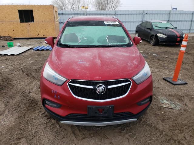 KL4CJCSB9HB116818 - 2017 BUICK ENCORE ESSENCE RED photo 5