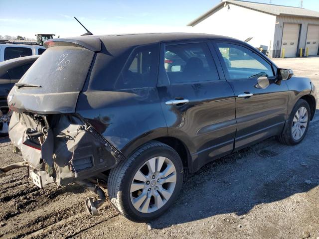 5J8TB1H29AA004628 - 2010 ACURA RDX BLACK photo 3