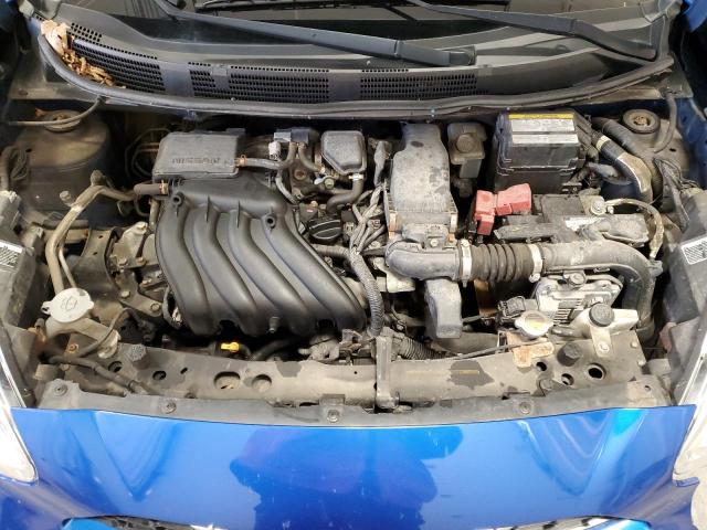 3N1CK3CP9FL235867 - 2015 NISSAN MICRA BLUE photo 11