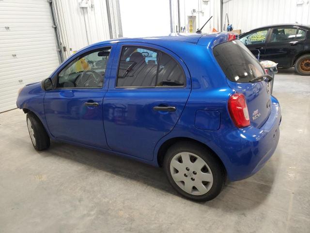 3N1CK3CP9FL235867 - 2015 NISSAN MICRA BLUE photo 2