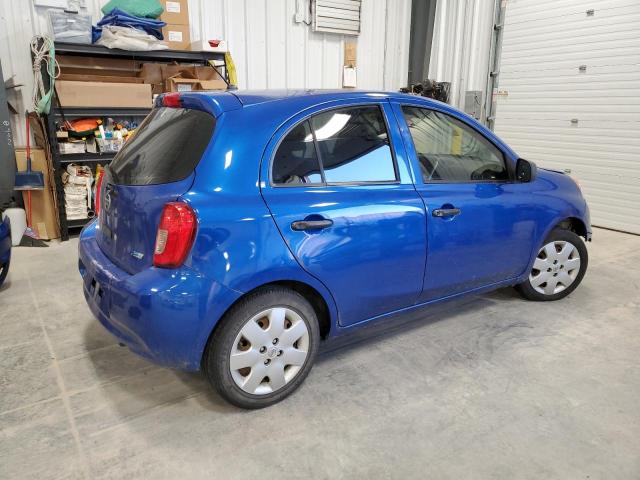 3N1CK3CP9FL235867 - 2015 NISSAN MICRA BLUE photo 3