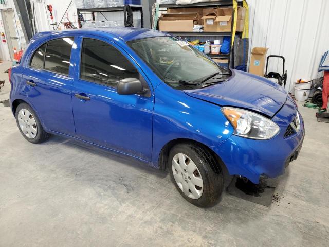 3N1CK3CP9FL235867 - 2015 NISSAN MICRA BLUE photo 4