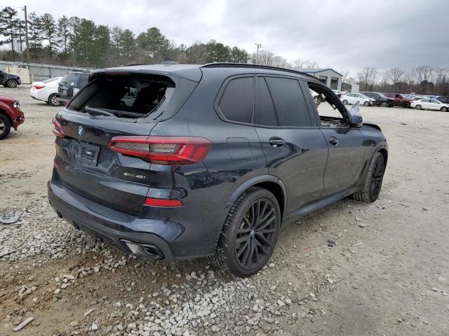 5UXCR4C04P9N90505 - 2023 BMW X5 SDRIVE 40I BLUE photo 3