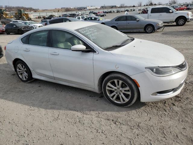 1C3CCCAB0FN598855 - 2015 CHRYSLER 200 LIMITED WHITE photo 4