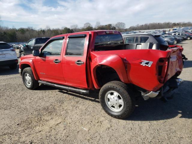 1GCDT136958190341 - 2005 CHEVROLET COLORADO RED photo 2