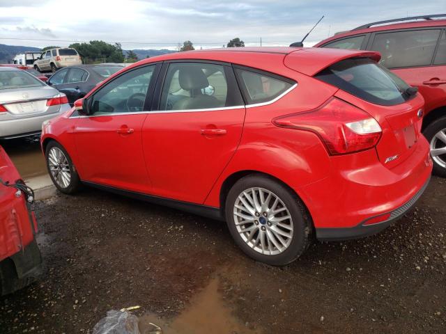 1FAHP3M20CL423374 - 2012 FORD FOCUS SEL RED photo 2