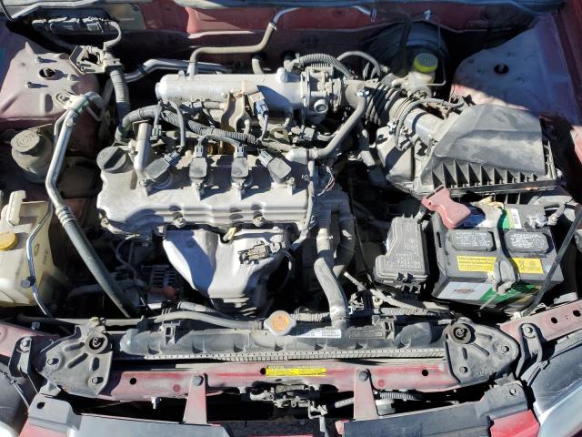 3N1CB51D75L569219 - 2005 NISSAN SENTRA 1.8 RED photo 11