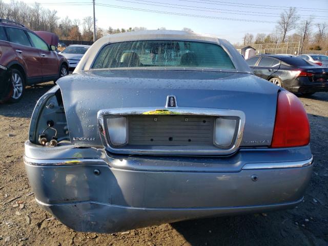 1LNHM81W04Y687315 - 2004 LINCOLN TOWN CAR EXECUTIVE BLUE photo 6