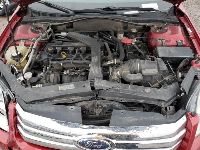 3FAHP07Z58R234235 - 2008 FORD FUSION SE MAROON photo 11