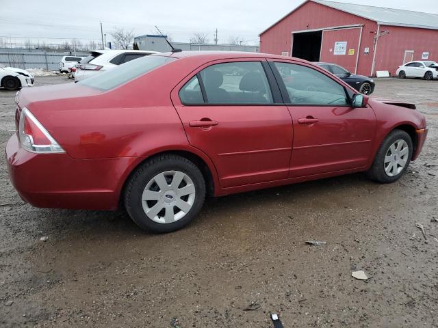 3FAHP07Z58R234235 - 2008 FORD FUSION SE MAROON photo 3