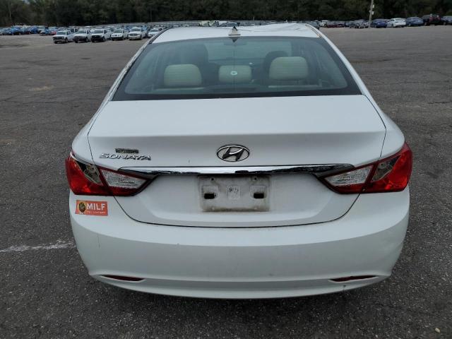 5NPEB4AC9BH140540 - 2011 HYUNDAI SONATA GLS WHITE photo 6