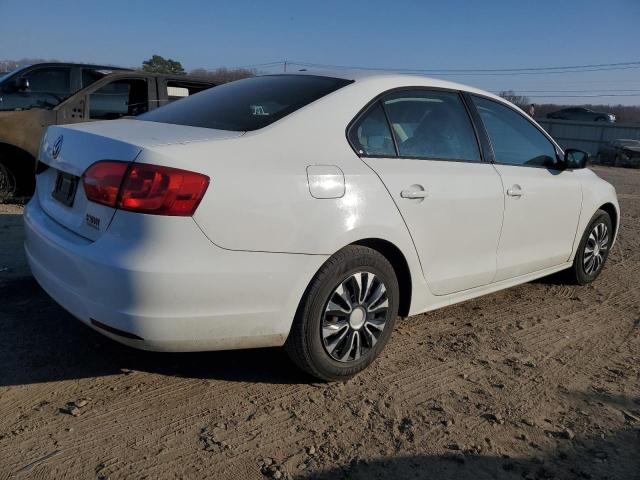 3VW2K7AJ5EM432779 - 2014 VOLKSWAGEN JETTA BASE WHITE photo 3