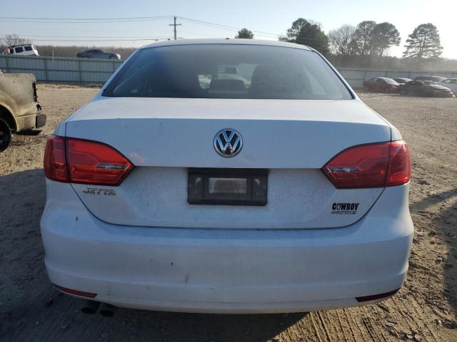 3VW2K7AJ5EM432779 - 2014 VOLKSWAGEN JETTA BASE WHITE photo 6