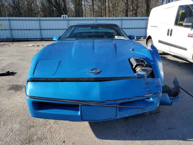 1G1AY0783E5126381 - 1984 CHEVROLET CORVETTE BLUE photo 5