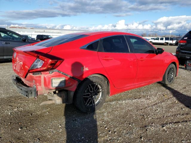 2HGFC2F56JH609219 - 2018 HONDA CIVIC LX RED photo 3