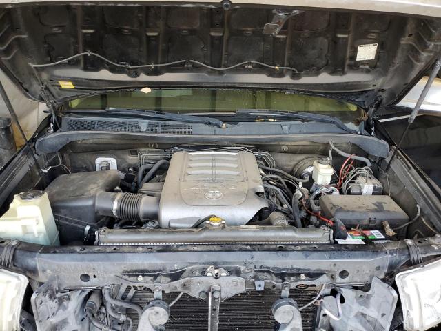5TFRM5F13AX003900 - 2010 TOYOTA TUNDRA DOUBLE CAB SR5 BLACK photo 11