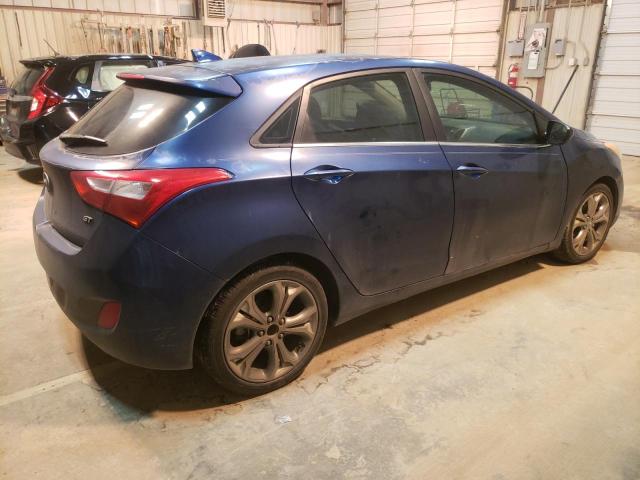 KMHD35LE3DU042444 - 2013 HYUNDAI ELANTRA GT BLUE photo 3