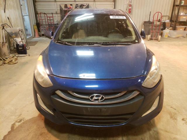 KMHD35LE3DU042444 - 2013 HYUNDAI ELANTRA GT BLUE photo 5