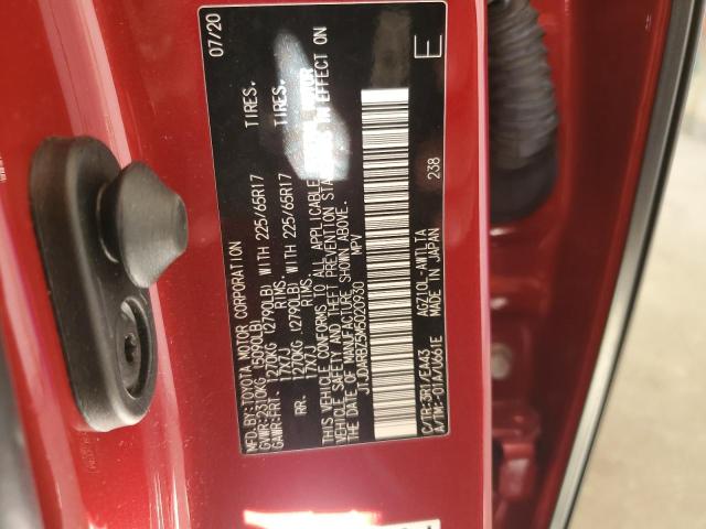 JTJDARBZ5M5020930 - 2021 LEXUS NX 300 BASE Qırmızı foto 14