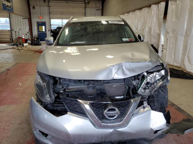 KNMAT2MV5GP727083 - 2016 NISSAN ROGUE S SILVER photo 5