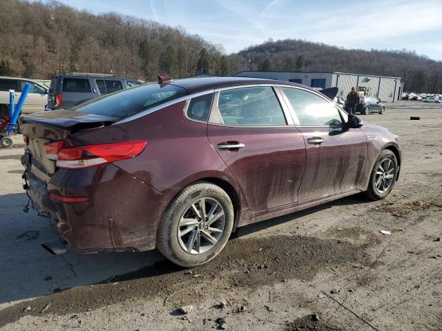 5XXGT4L39KG334080 - 2019 KIA OPTIMA LX BURGUNDY photo 3