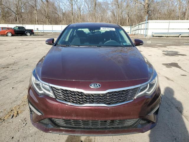 5XXGT4L39KG334080 - 2019 KIA OPTIMA LX BURGUNDY photo 5