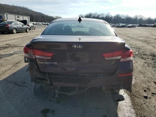 5XXGT4L39KG334080 - 2019 KIA OPTIMA LX BURGUNDY photo 6